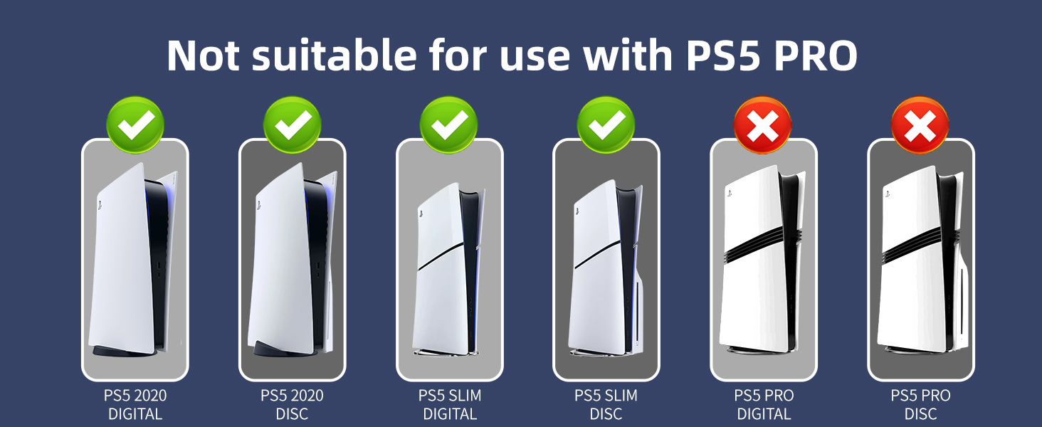 Base cargador ps5 slim ventilador turbo soporte vertical estacion carga controles ps portal luces rgb