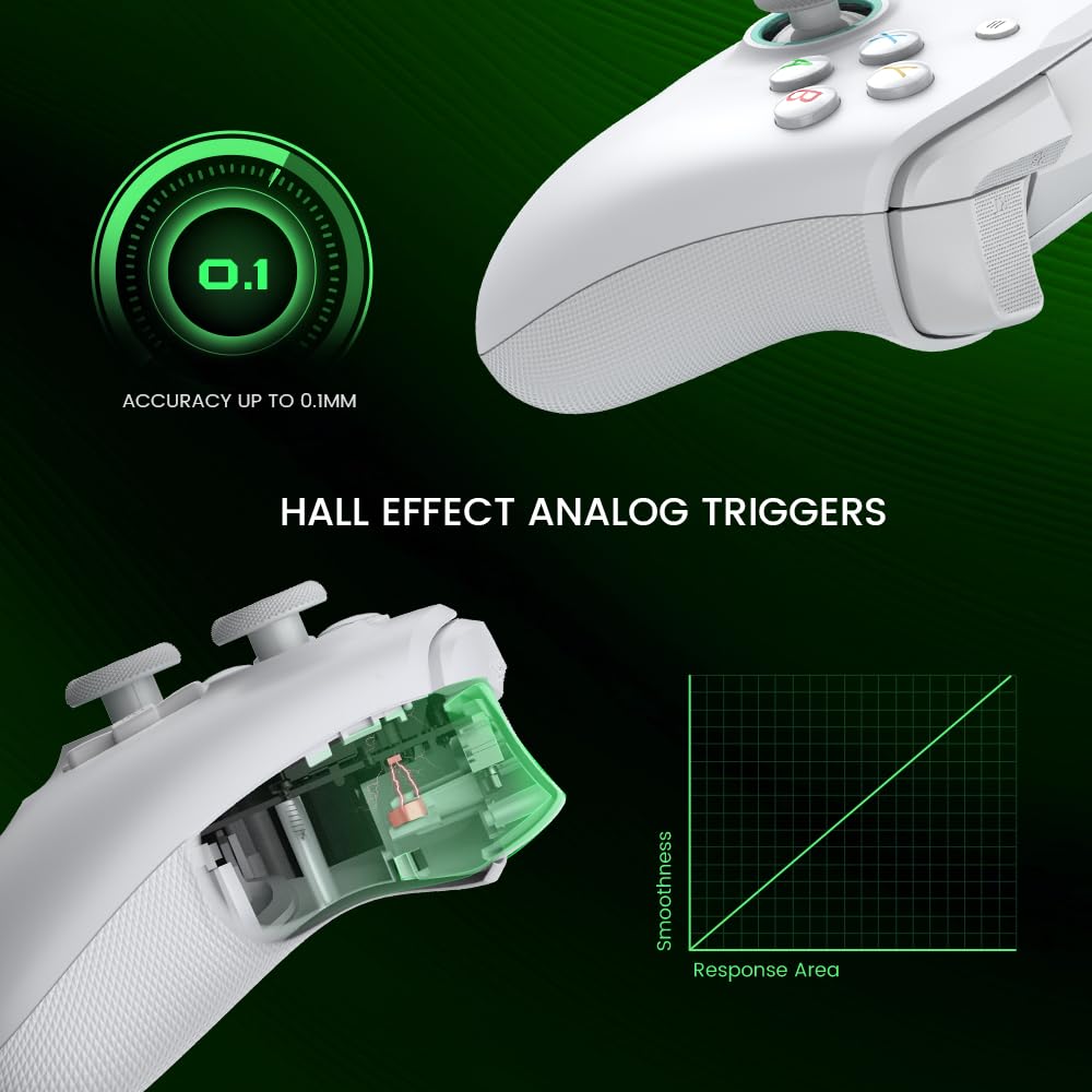 Control alambrico GameSir G7 SE para Xbox y PC con efecto Hall