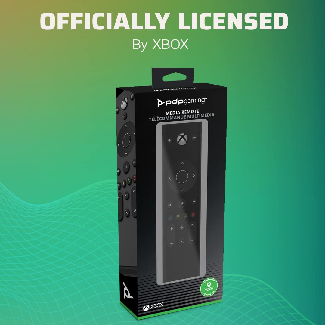 Control remoto multimedia PDP con botones iluminados para consolas Xbox Series X y S