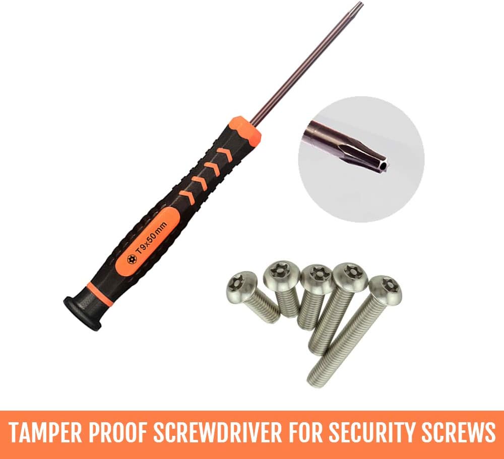 Kit completo de destornilladores Teckman para mantencion y limpieza de consolas PS4 y PS5