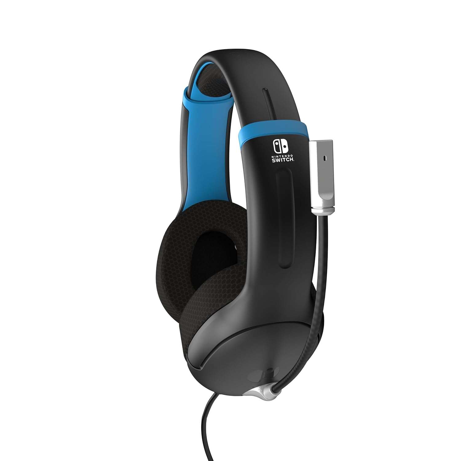 audifonos gamer pdp airlite para nintendo switch con controladores de 4.00 centimetros color negro y azul ideal para chile
