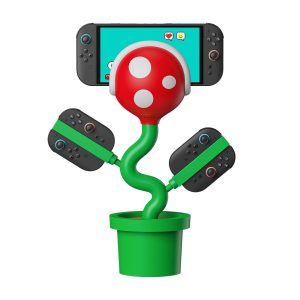 base tv nintendo switch 2 planta piraña ventilador 4k cargador ideal para jugar en chile