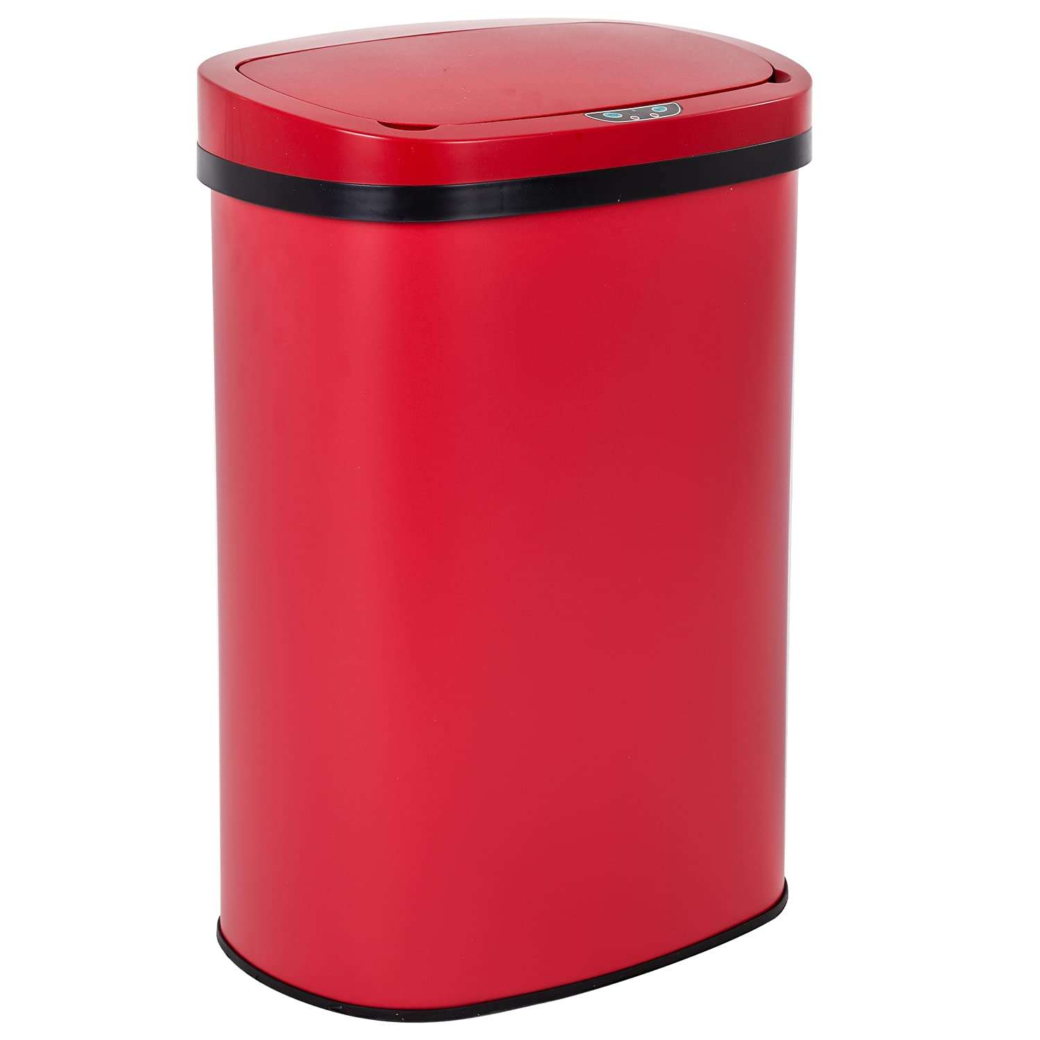 basurero automatico de acero inoxidable con sensor de movimiento 49 litros ideal para cocinas en chile