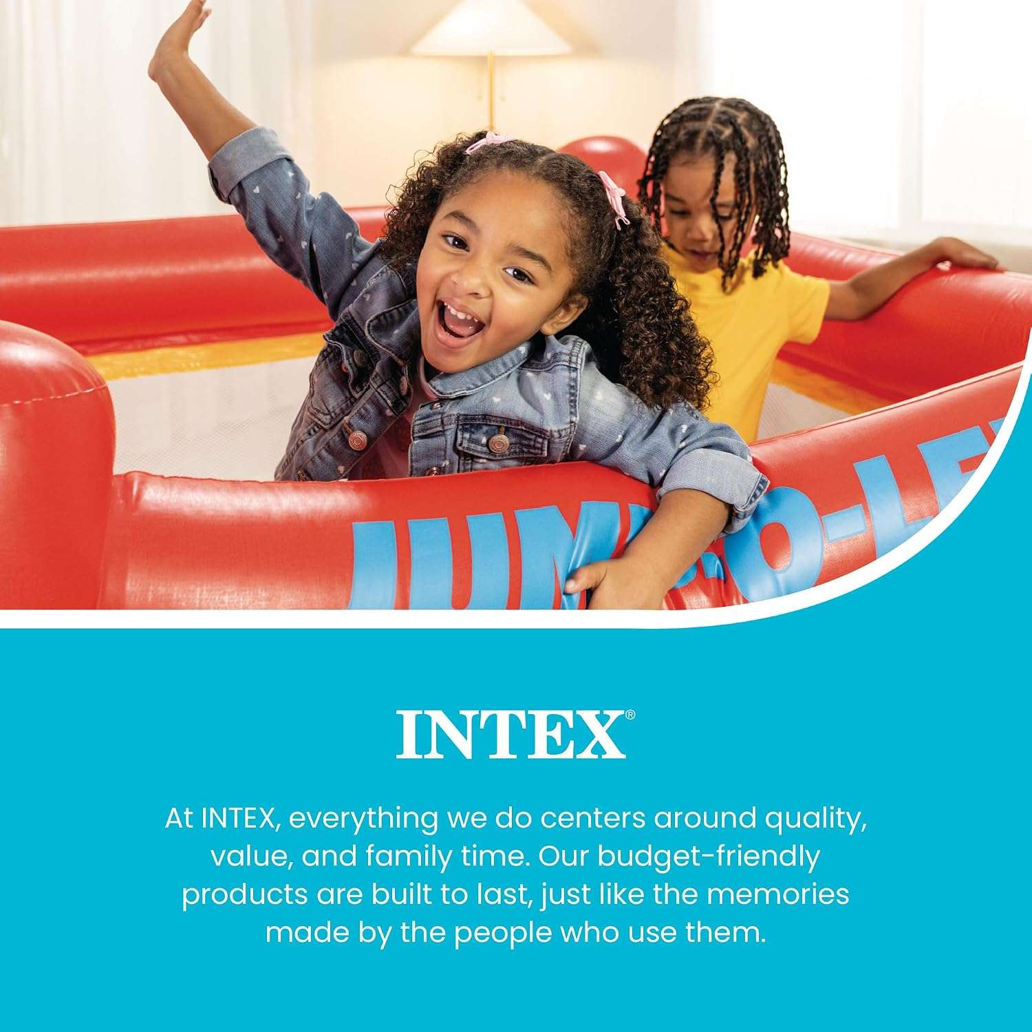 castillo inflable intex 174x174 cm saltarin niños 3 a 6 años juego interior exterior base acolchada medidas exactas chile