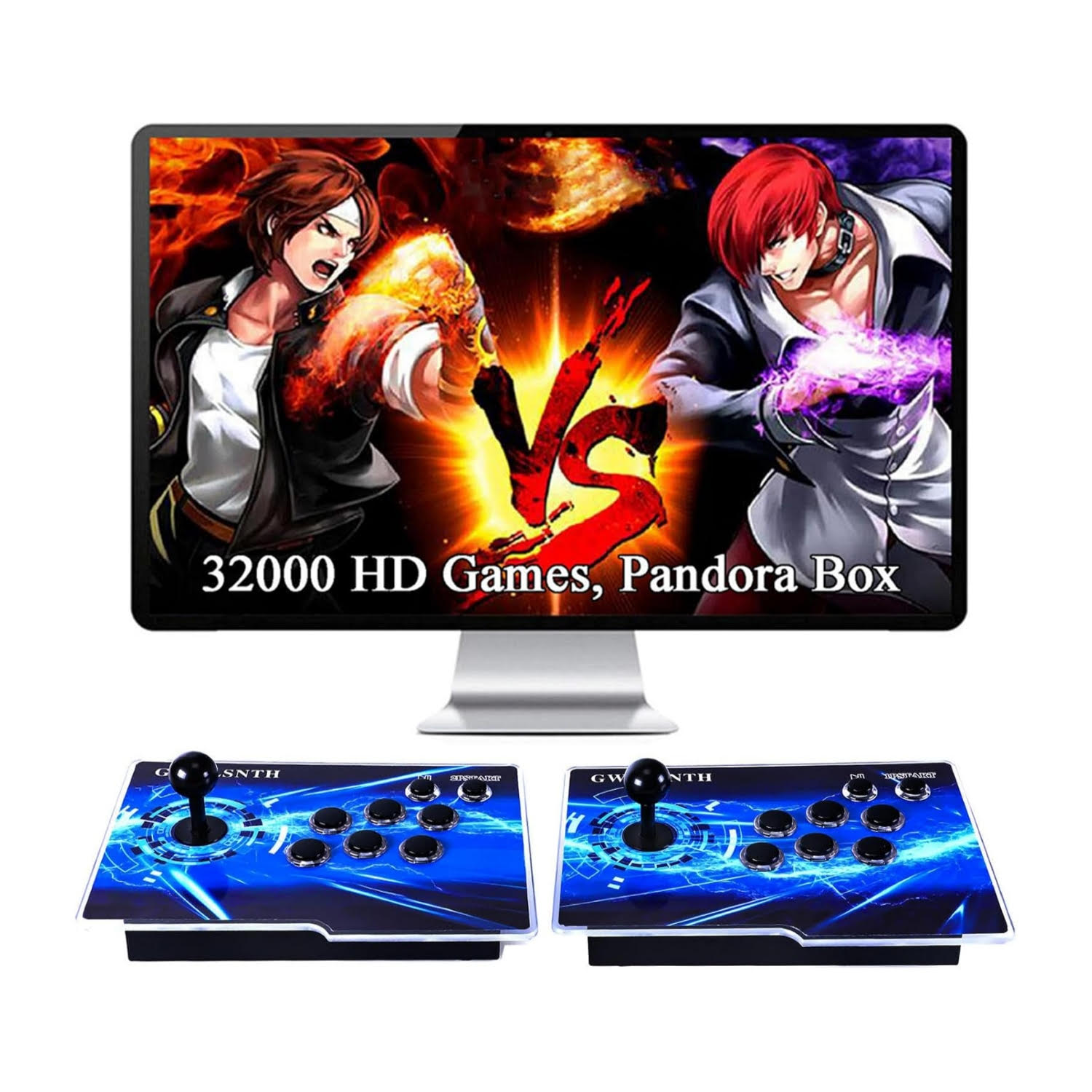 consola arcade pandora box 32000 juegos con controles separados ideal para jugar en chile