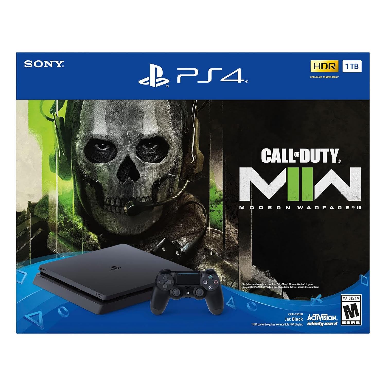 consola playstation 4 pack call of duty modern warfare 2 ideal para jugar batallas en chile