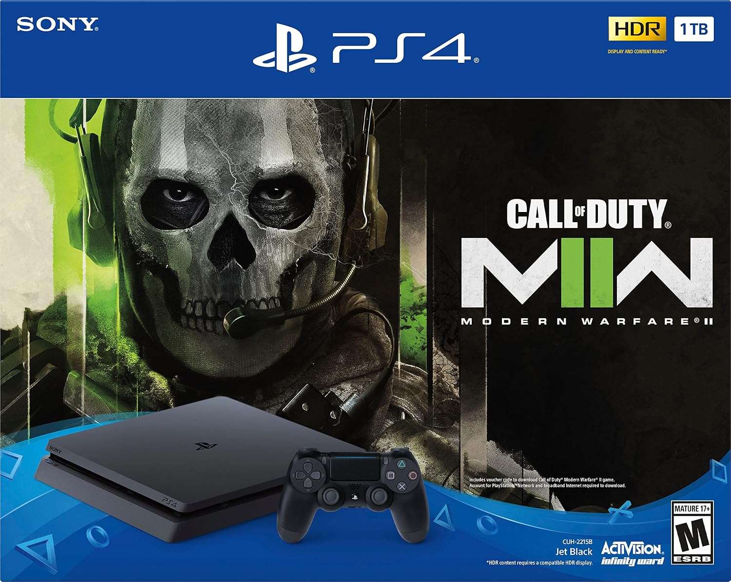 consola playstation 4 pack call of duty modern warfare 2 ideal para jugar batallas en chile