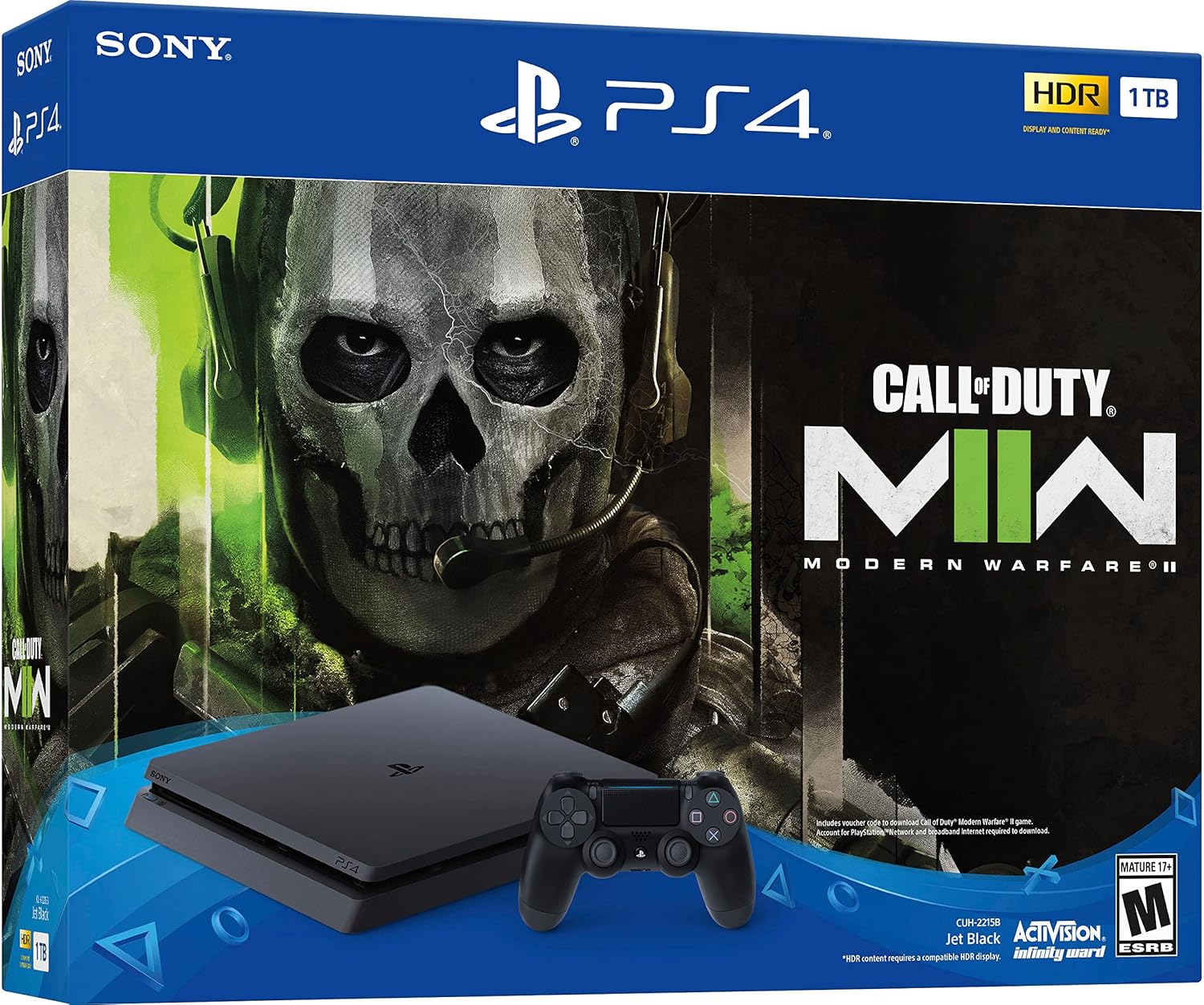 consola playstation 4 pack call of duty modern warfare 2 ideal para jugar batallas en chile