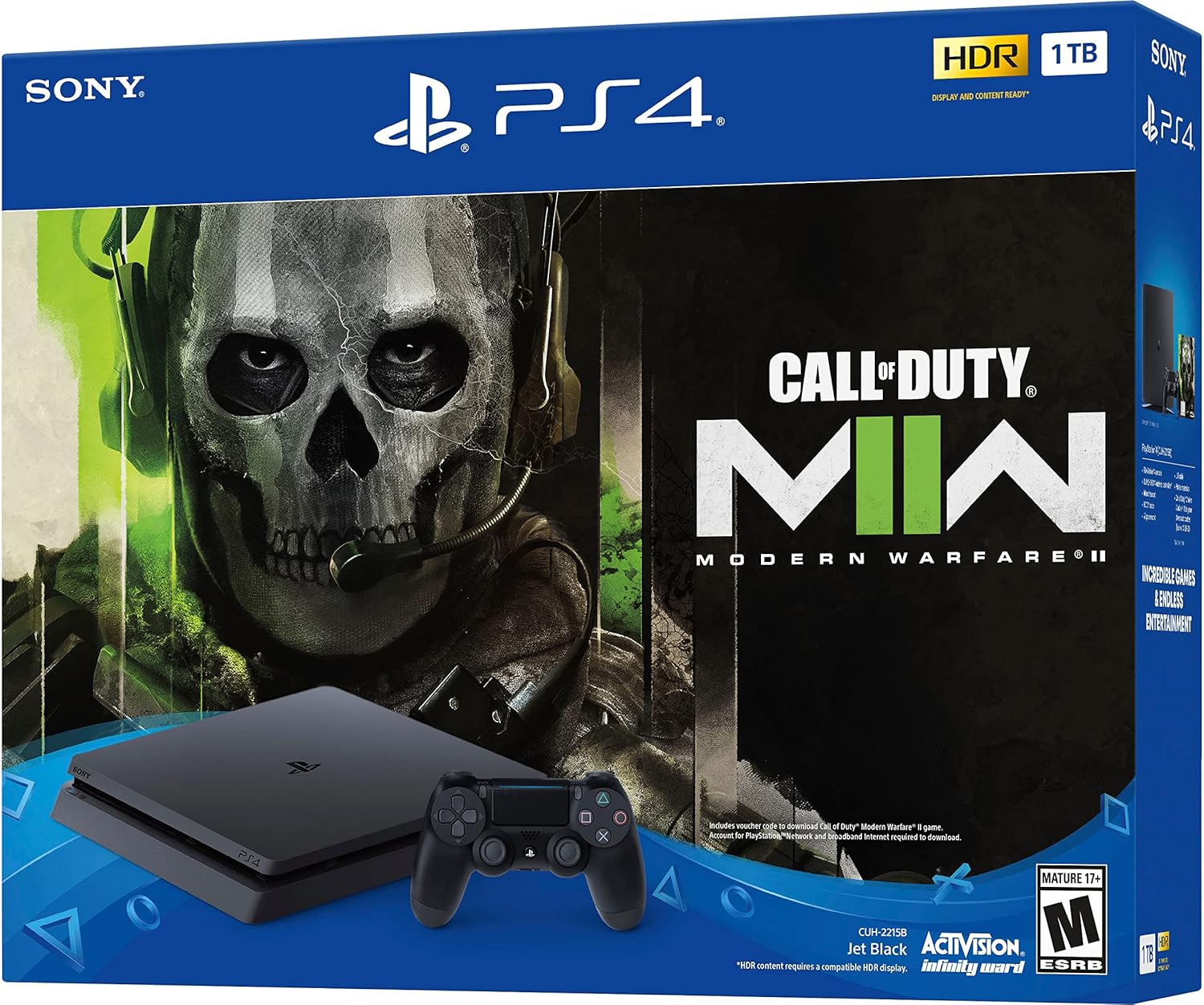 consola playstation 4 pack call of duty modern warfare 2 ideal para jugar batallas en chile