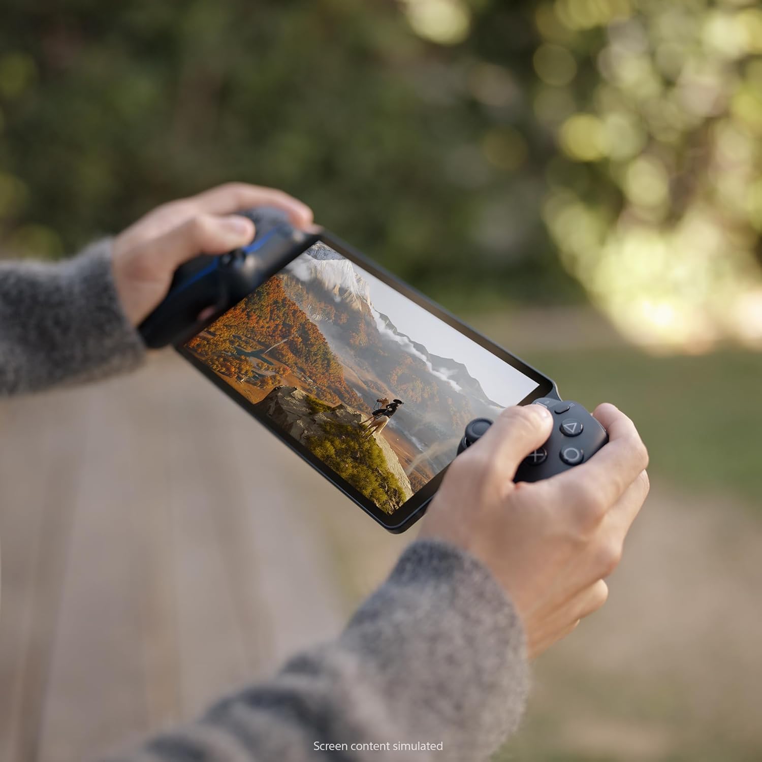 reproductor remoto playstation portal ps5 con pantalla de 20 centimetros para jugar juegos de ps5 por wifi en chile