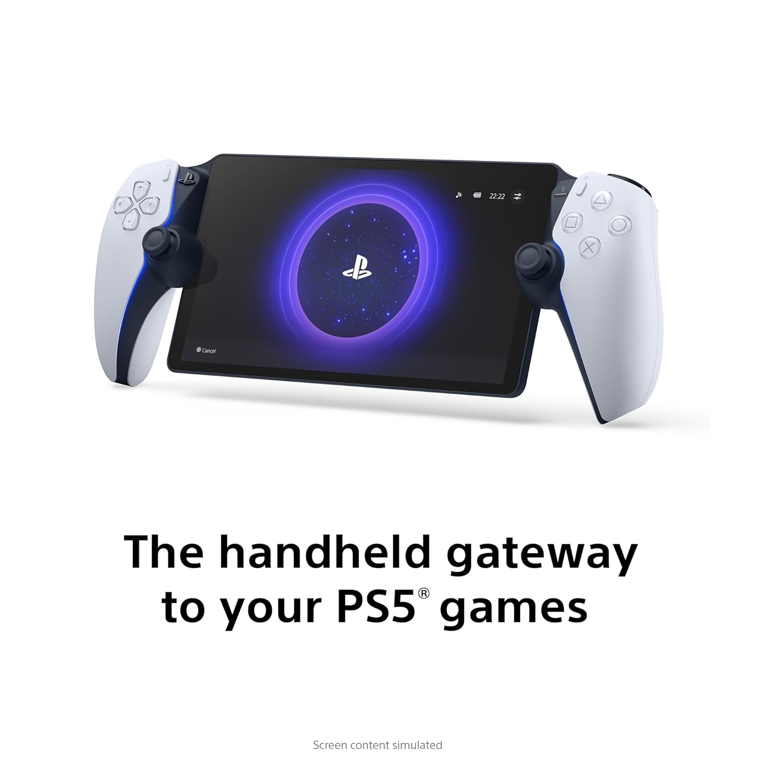 reproductor remoto playstation portal ps5 con pantalla de 20 centimetros para jugar juegos de ps5 por wifi en chile