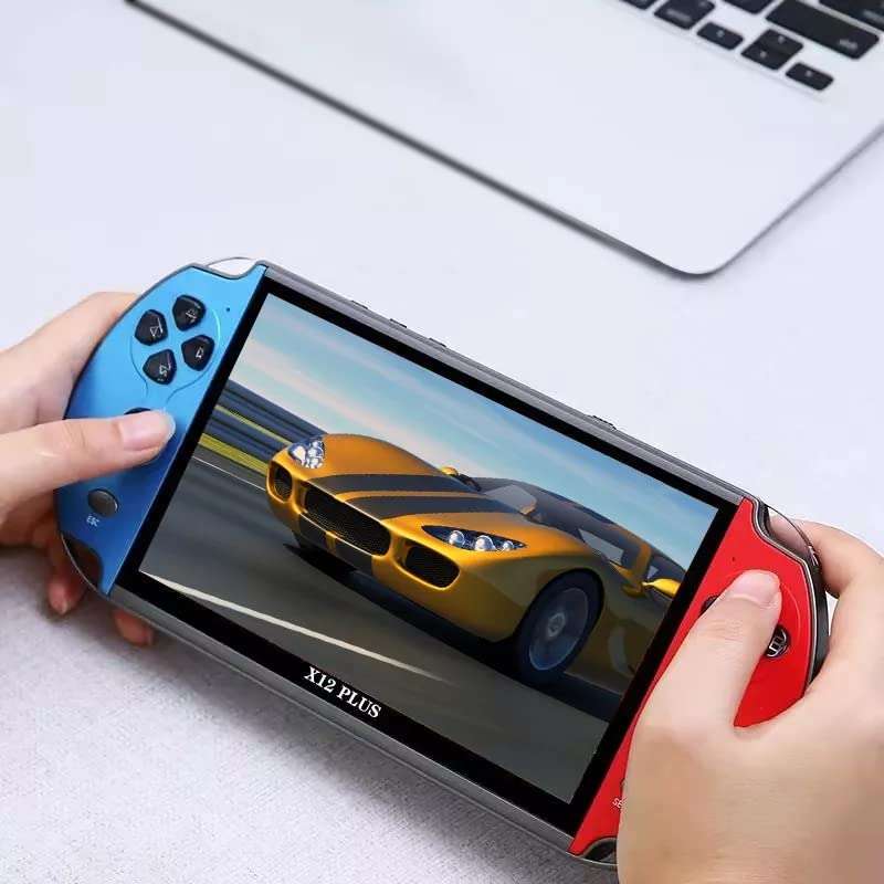 consola portatil retro x12 plus 10000 juegos pantalla 18 centimetros camara multimedia ideal para jugar en chile