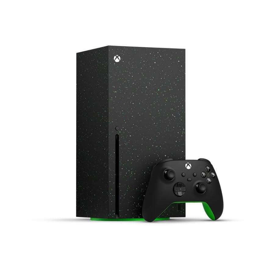 consola xbox series x 2tb edicion especial galaxy black con lector de discos y control inalambrico ideal para gamers en chile