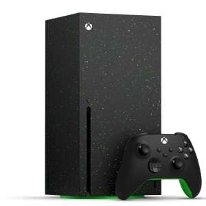 consola xbox series x 2tb edicion especial galaxy black con lector de discos y control inalambrico ideal para gamers en chile