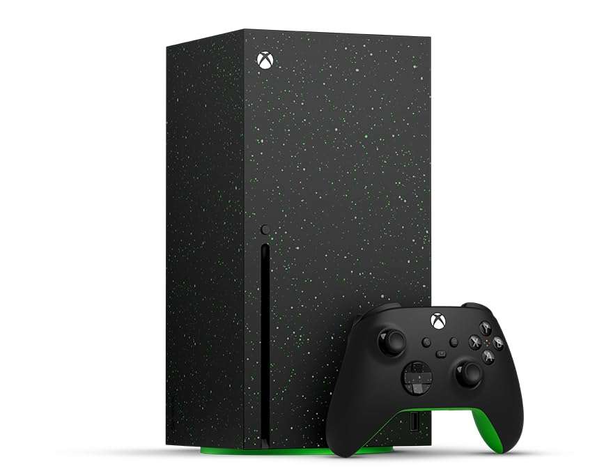 consola xbox series x 2tb edicion especial galaxy black con lector de discos y control inalambrico ideal para gamers en chile