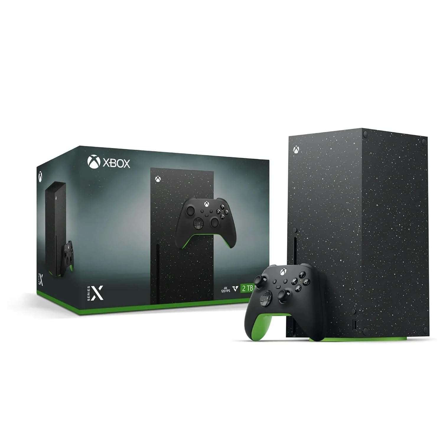 consola xbox series x 2tb edicion especial galaxy black con lector de discos y control inalambrico ideal para gamers en chile