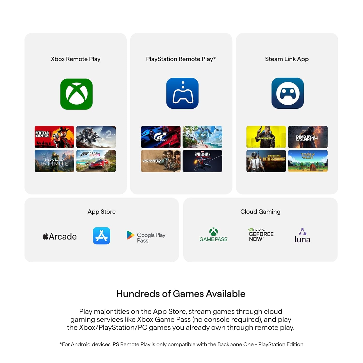 control gamer celular backbone pro iphone android usb c ideal para jugar en chile