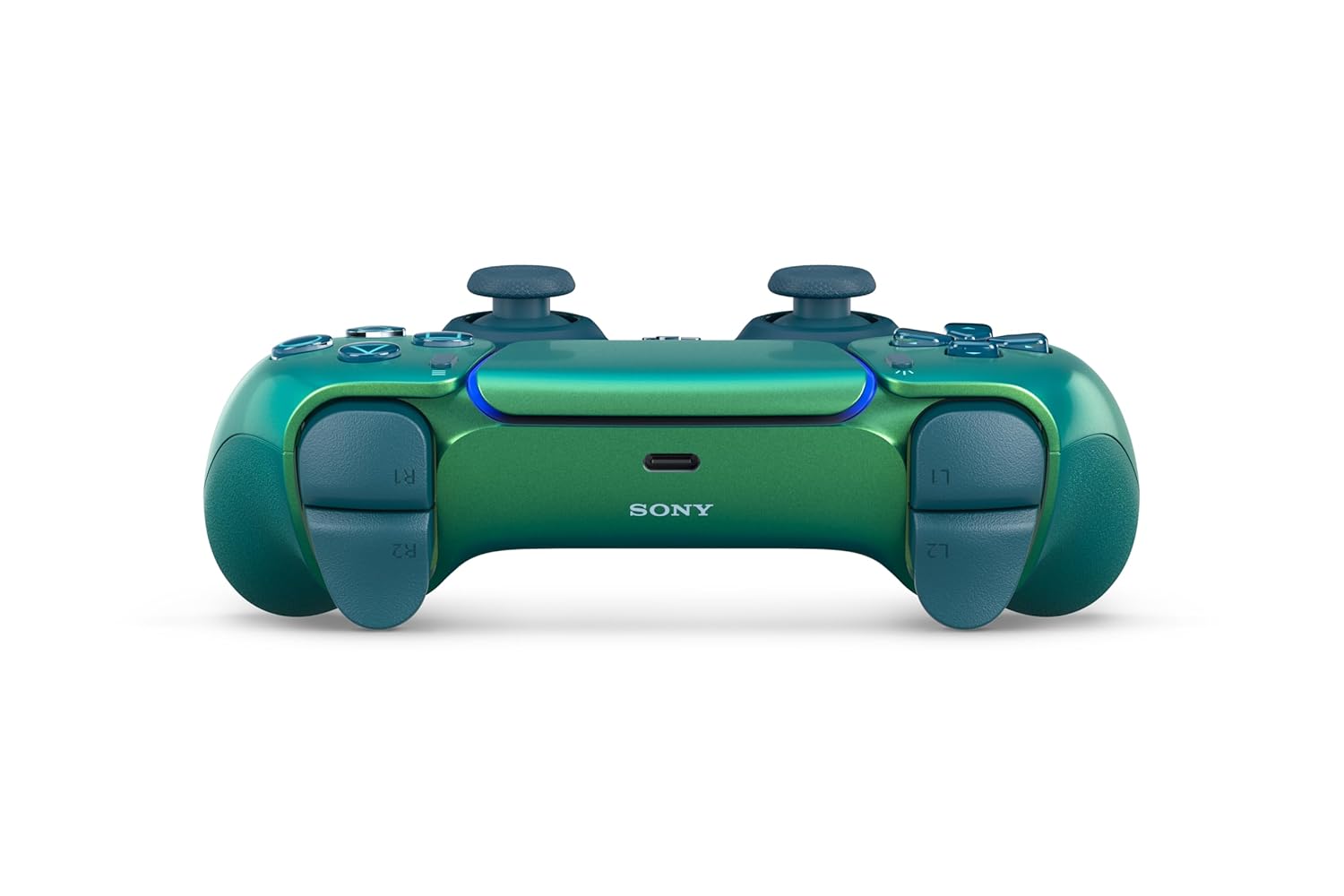 control inalambrico playstation 5 ps5 dualsense color chroma teal con microfono para jugar en chile