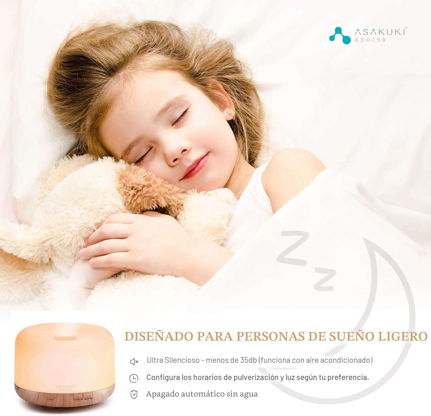 difusor de aromaterapia inteligente wifi 500 ml humidificador aceites esenciales alexa ideal para casa en chile