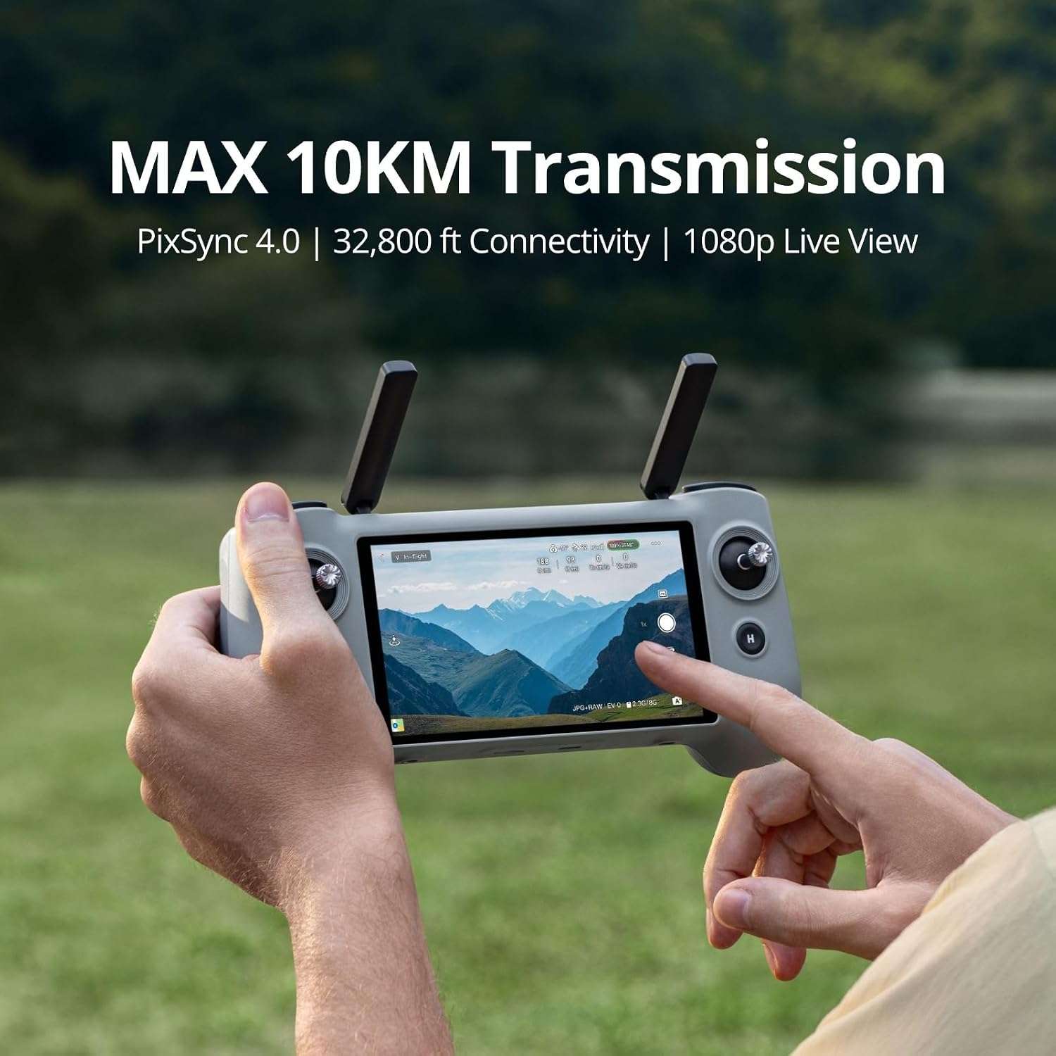 dron atom 2 combo pantalla 14 centimetros grabacion 4k 96 minutos vuelo ideal para chile