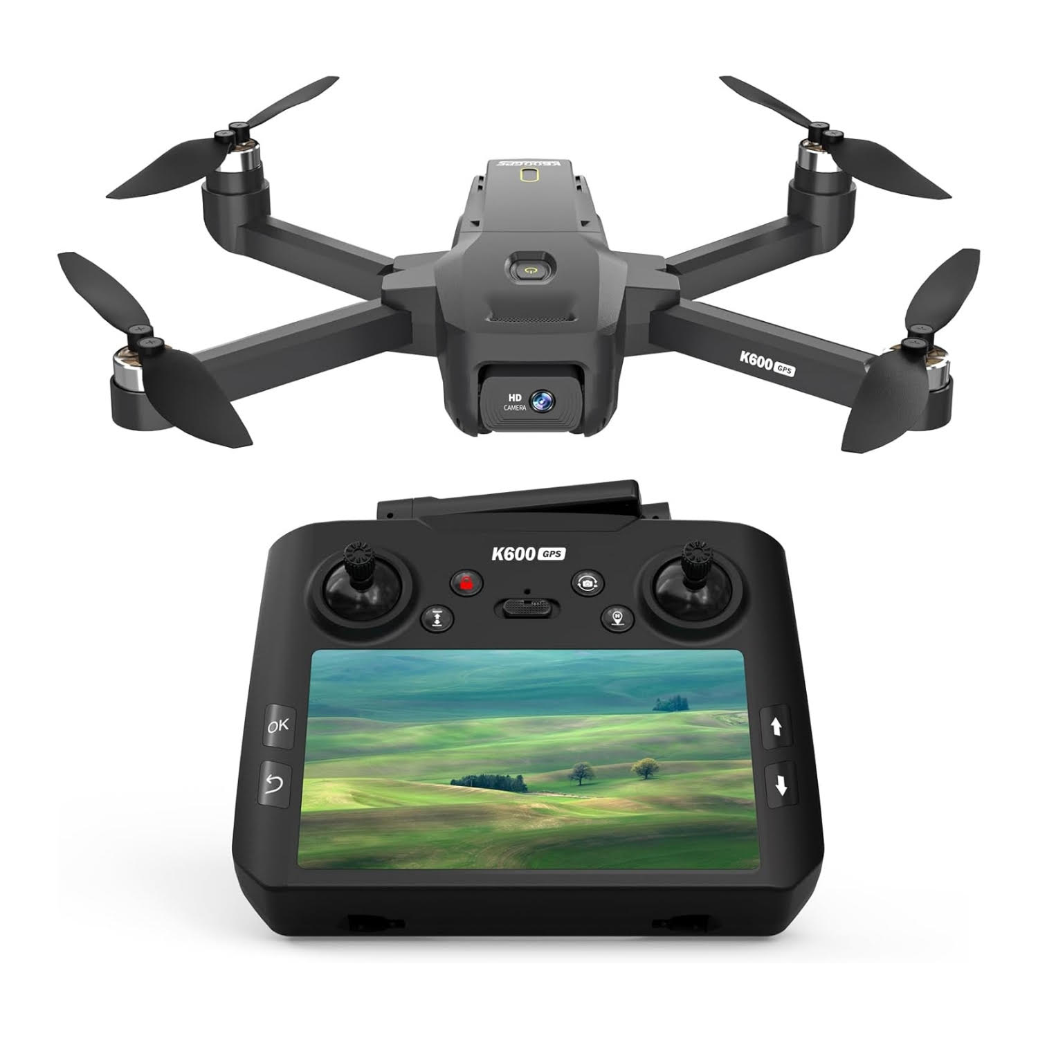 dron gps 4k profesional pantalla 11 centimetros sigueme retorno automatico ideal para grabar en chile