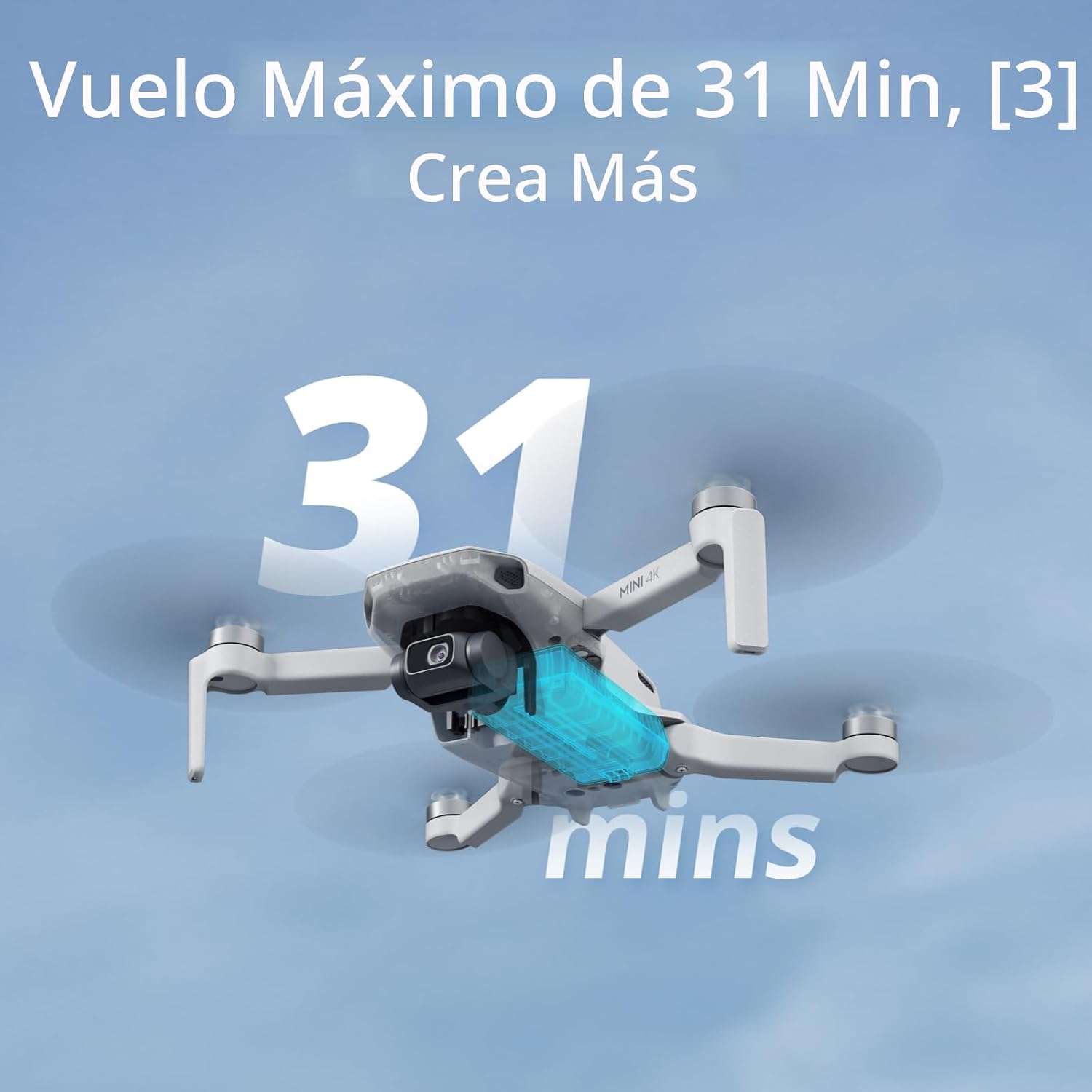dron dji mini 4k profesional camara estabilizador 249 gramos ideal para grabar en chile