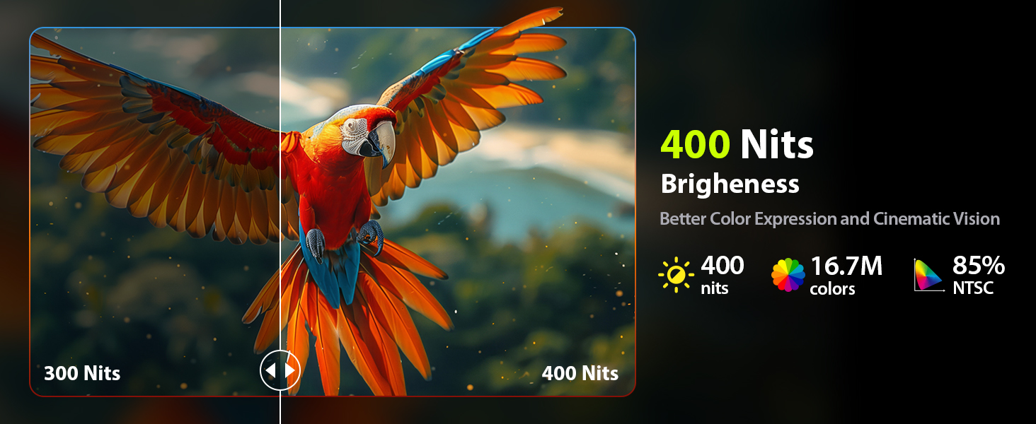 Extensor de monitor triple portatil de 15.6 pulgadas con base de aluminio para notebook en chile