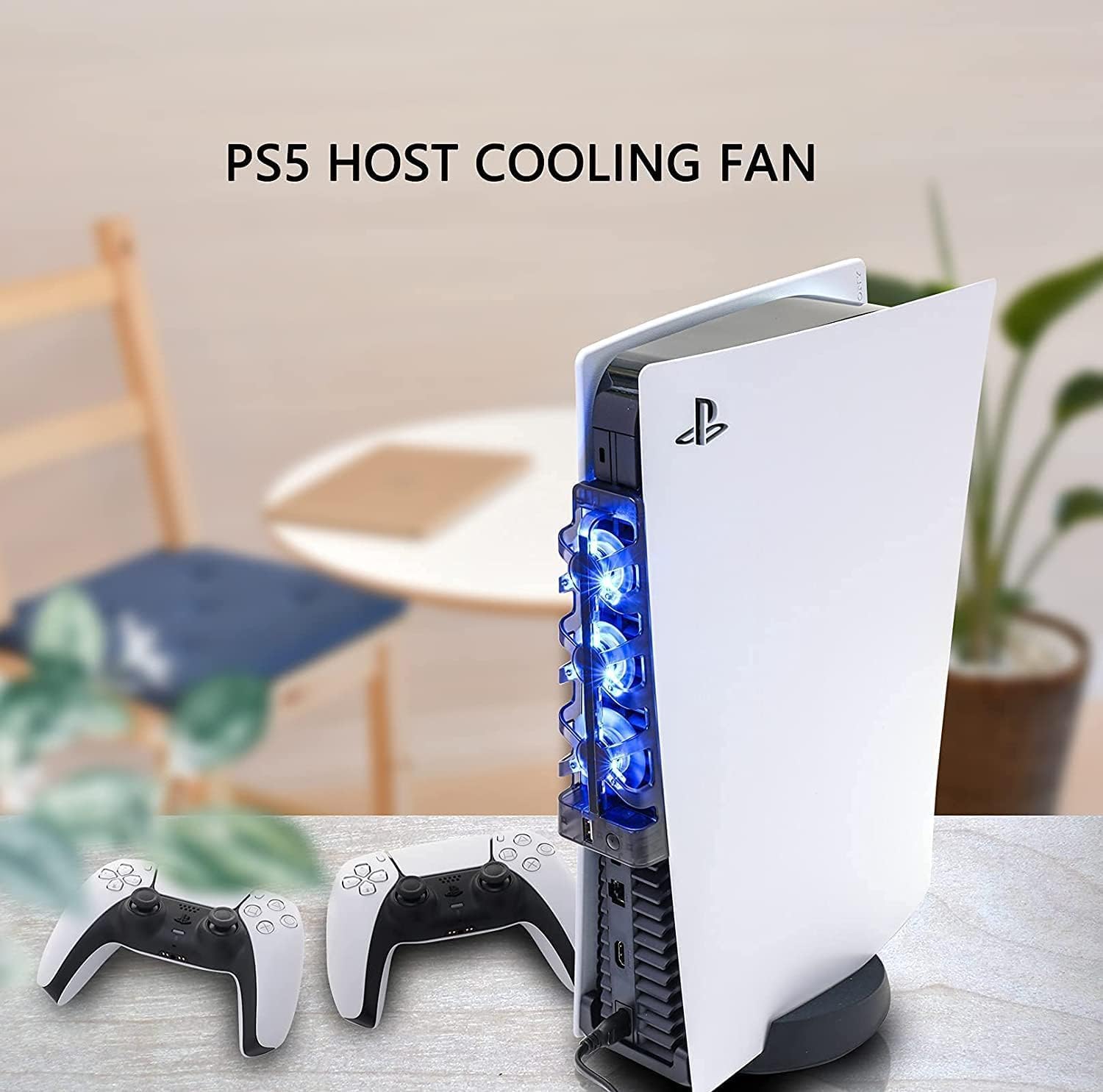 ventilador extractor de calor para consola playstation 5 original edicion disco y digital ideal para gamers en chile