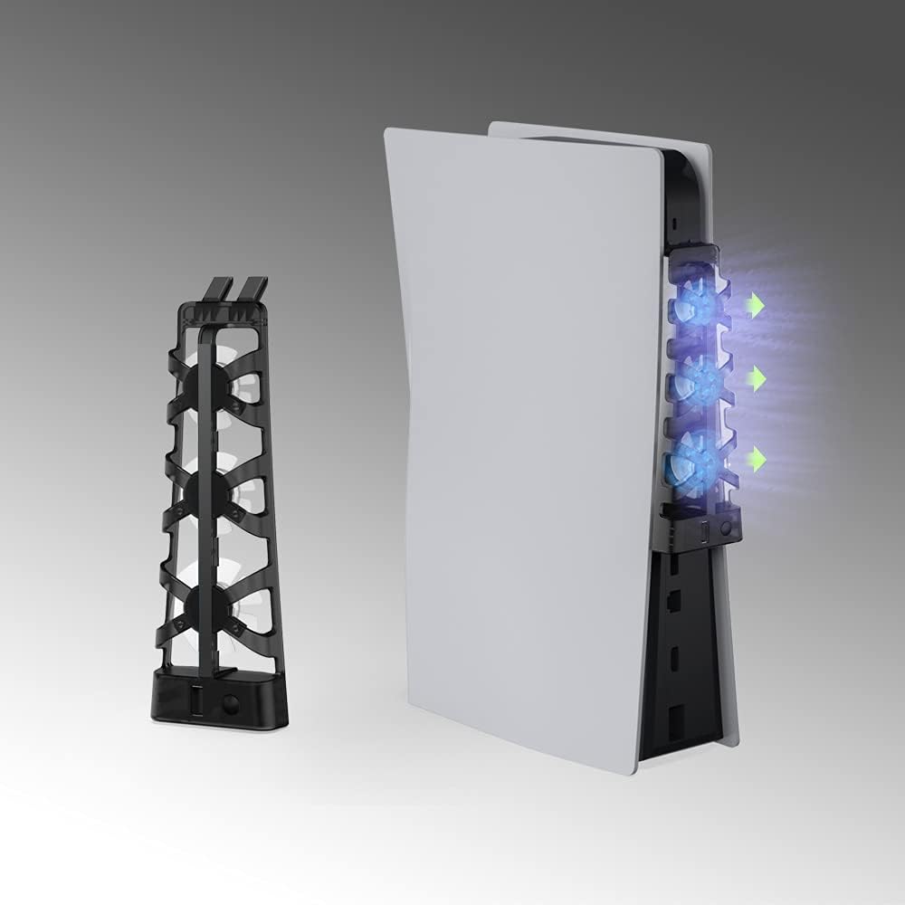 ventilador extractor de calor para consola playstation 5 original edicion disco y digital ideal para gamers en chile