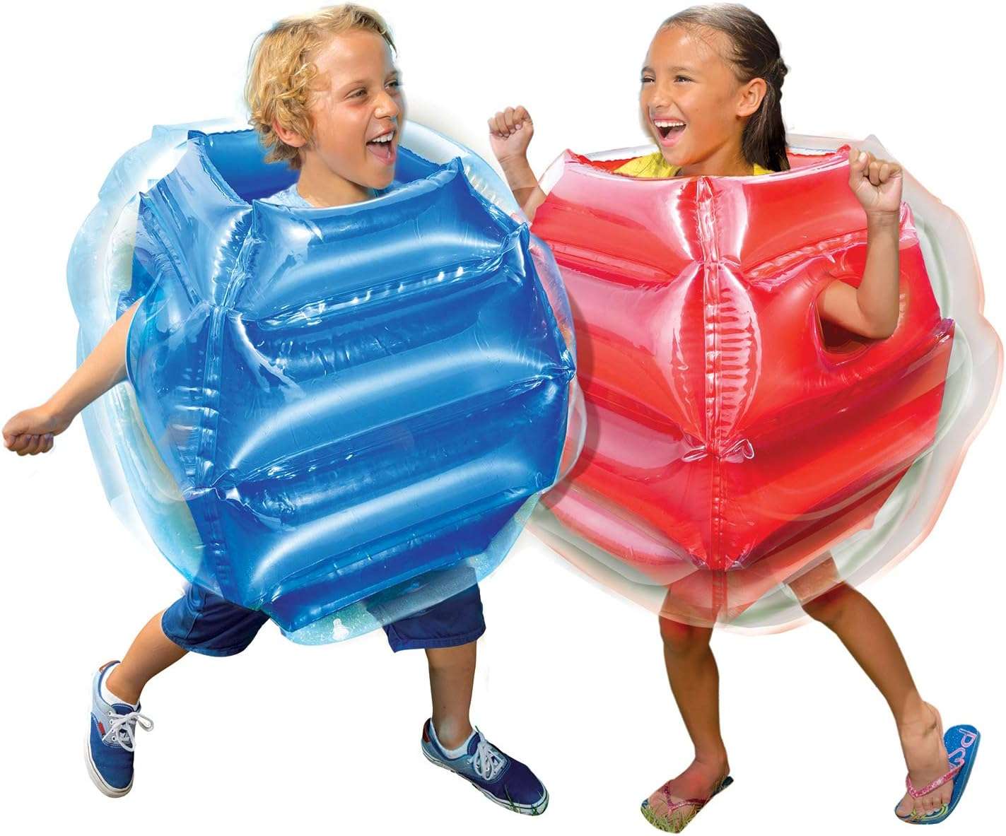burbujas chocadoras inflables niños pack 2 unidades trajes sumo juguete choque seguro aire libre 4 a 12 años chile