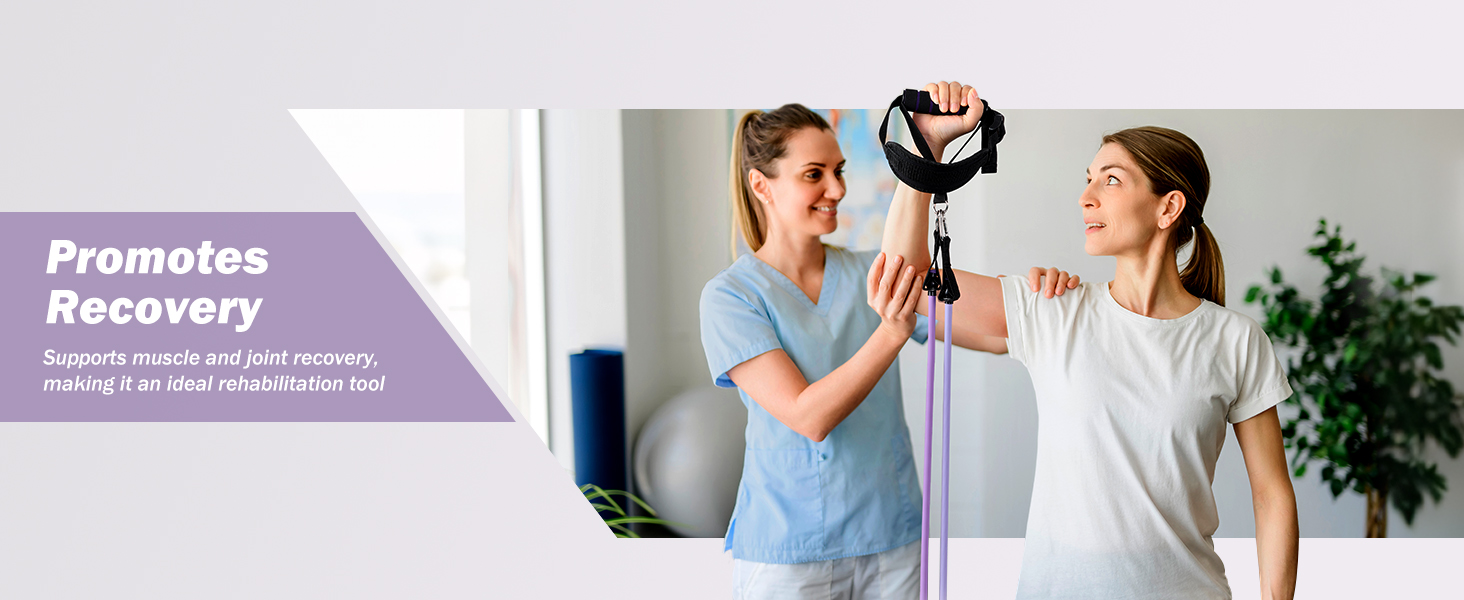 Kit de barra de pilates de acero inoxidable con bandas de resistencia de látex y pelota de yoga para entrenamiento en casa.