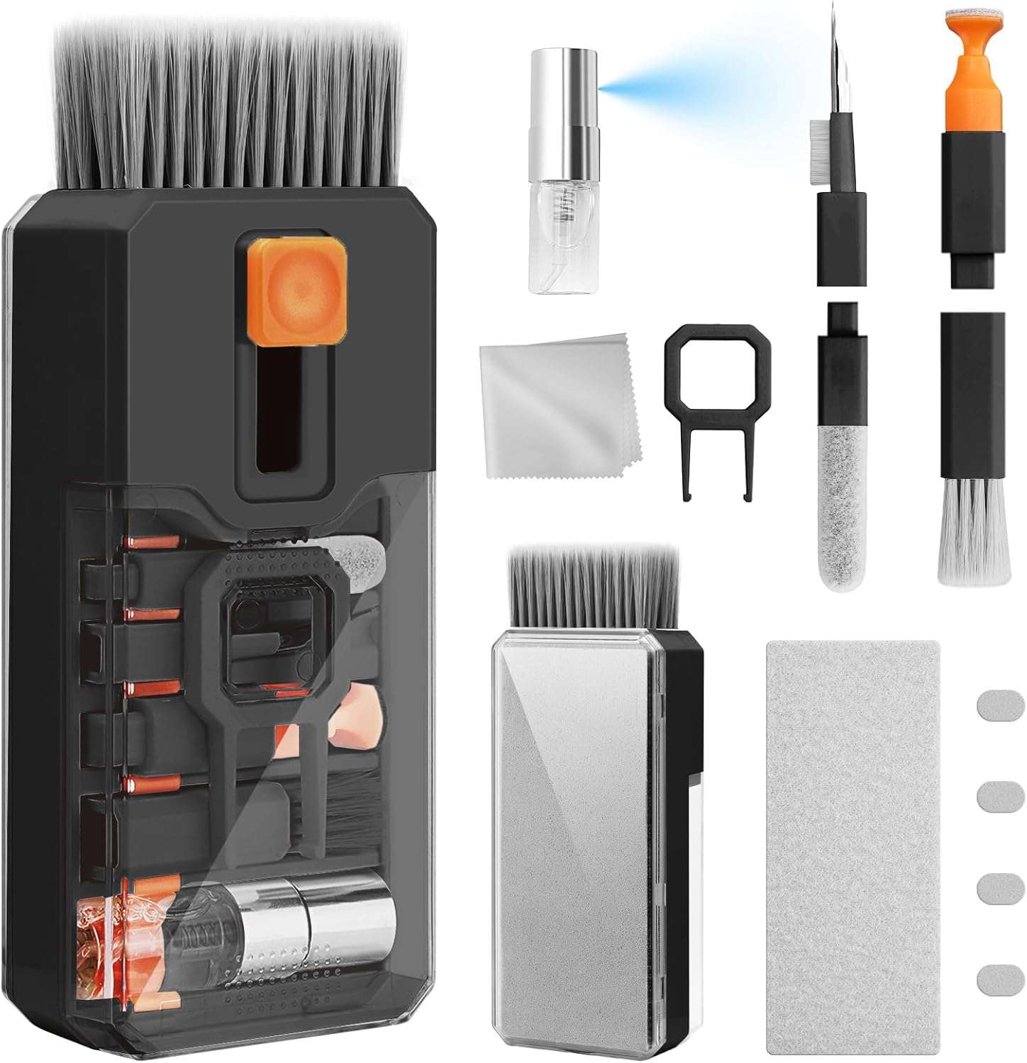 kit de limpieza teclado pantalla computador 10 en 1 extractor teclas y cepillos ideal para chile
