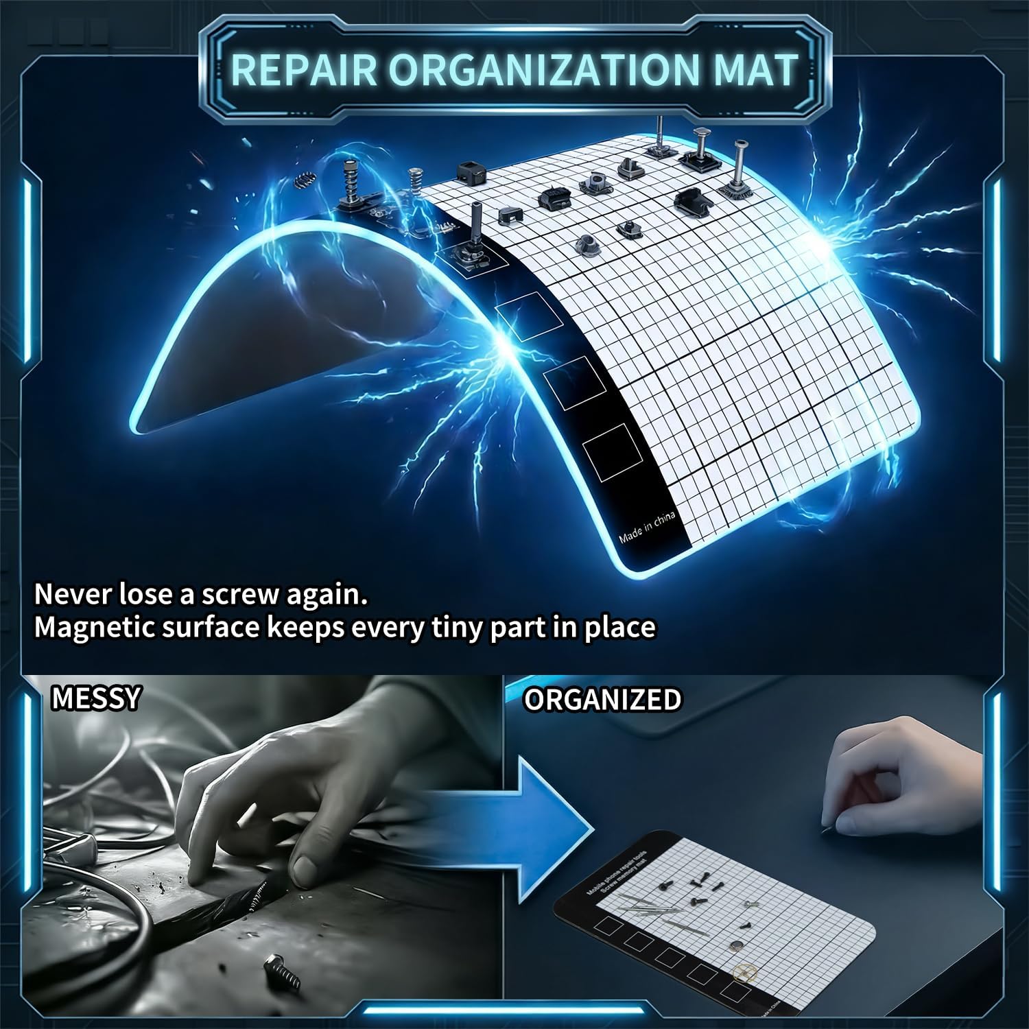 Kit de destornilladores de precision 122 en 1 con puntas magneticas para reparar pc y celulares en chile