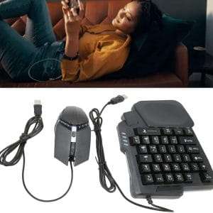 combo teclado y mouse gamer para celular 4 en 1 bluetooth ideal para jugar en chile