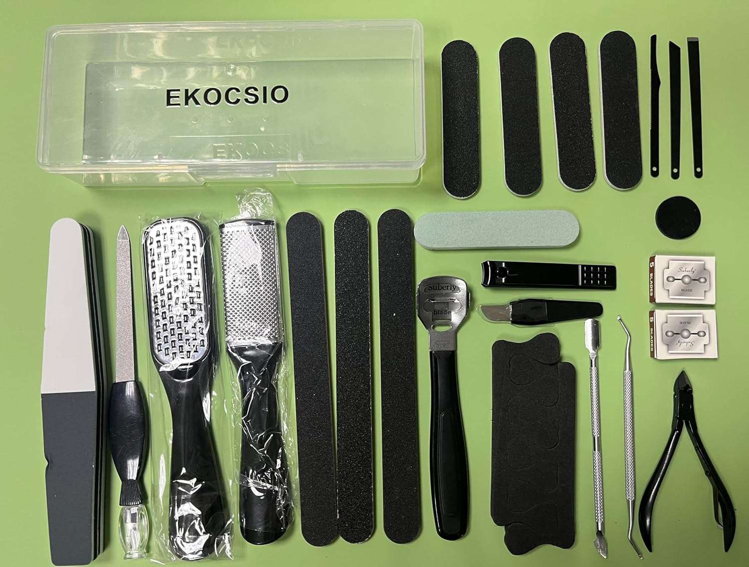 Kit de Pedicura Profesional 36 en 1 con Removedor de Callos y Estuche - Imagen 2