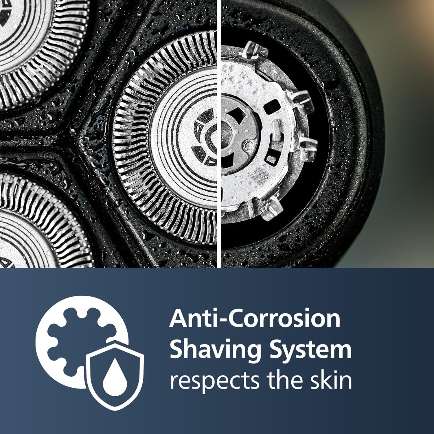 Maquina de afeitar electrica inalambrica resistente al agua recargable usb y con recortadora de barba