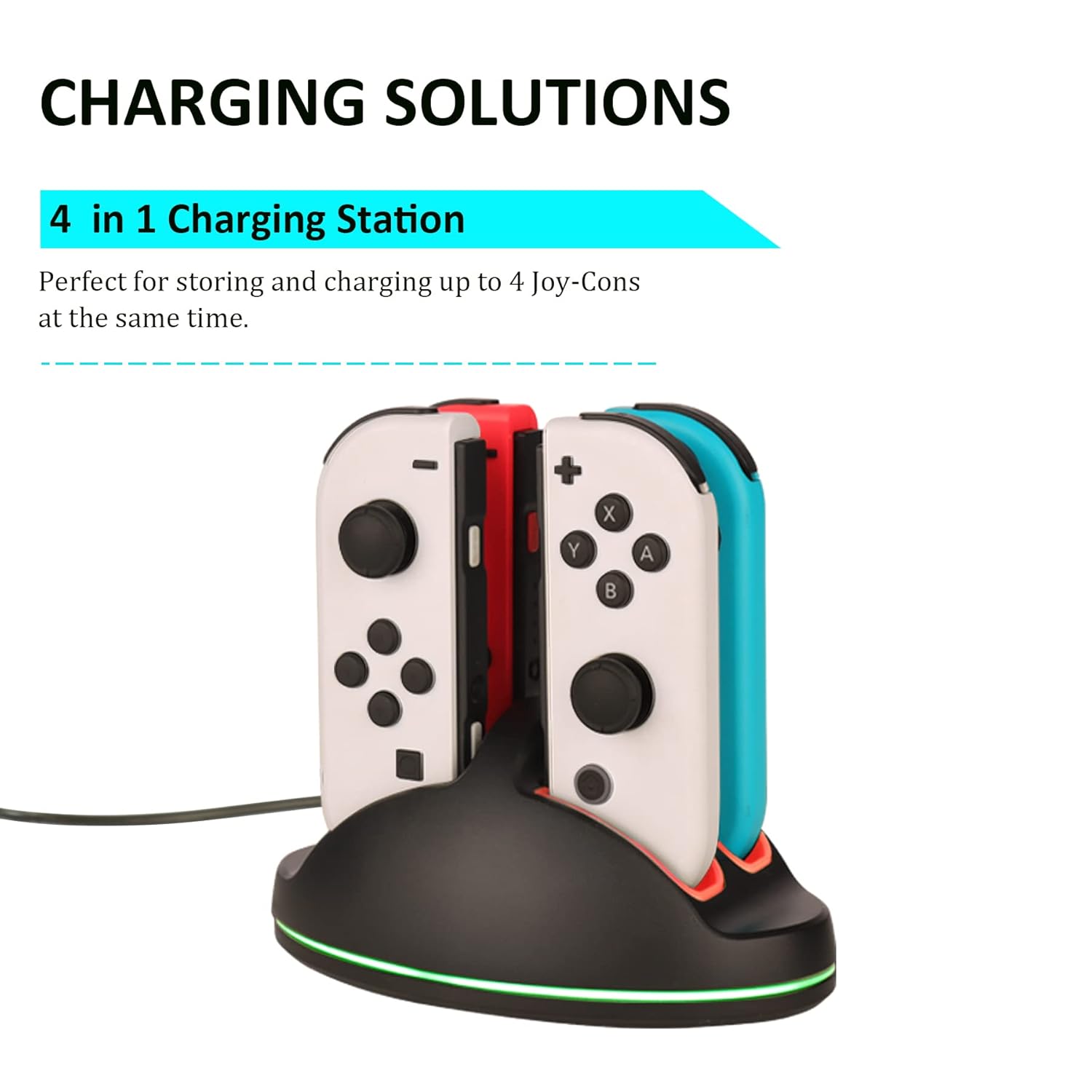 Mega kit 23 en 1 de accesorios para Nintendo Switch Oled incluye bolso base de carga laminas de 17.8 centimetros volantes y carcasa protectora