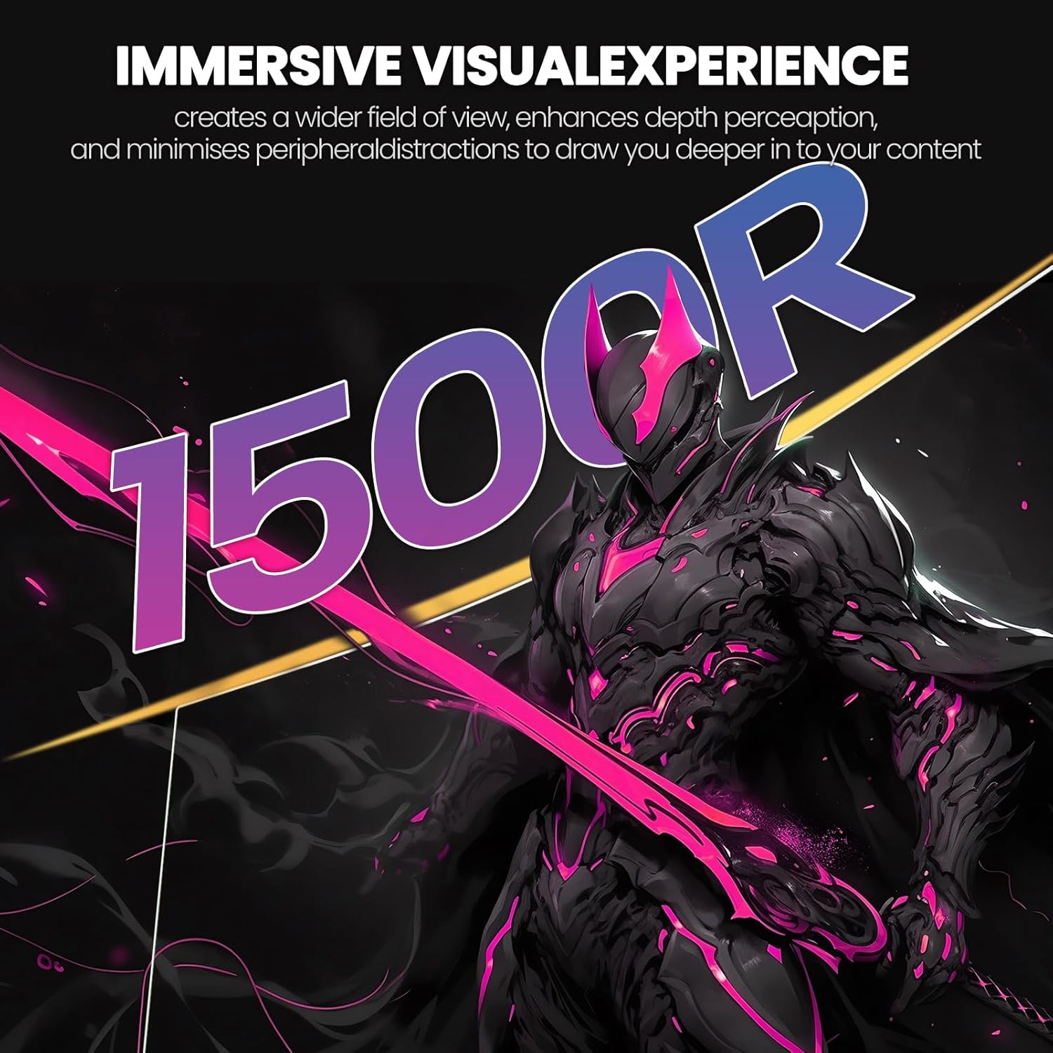 Monitor gamer curvo ultrawide de 34 pulgadas color blanco con resolucion wqhd a 165hz en chile