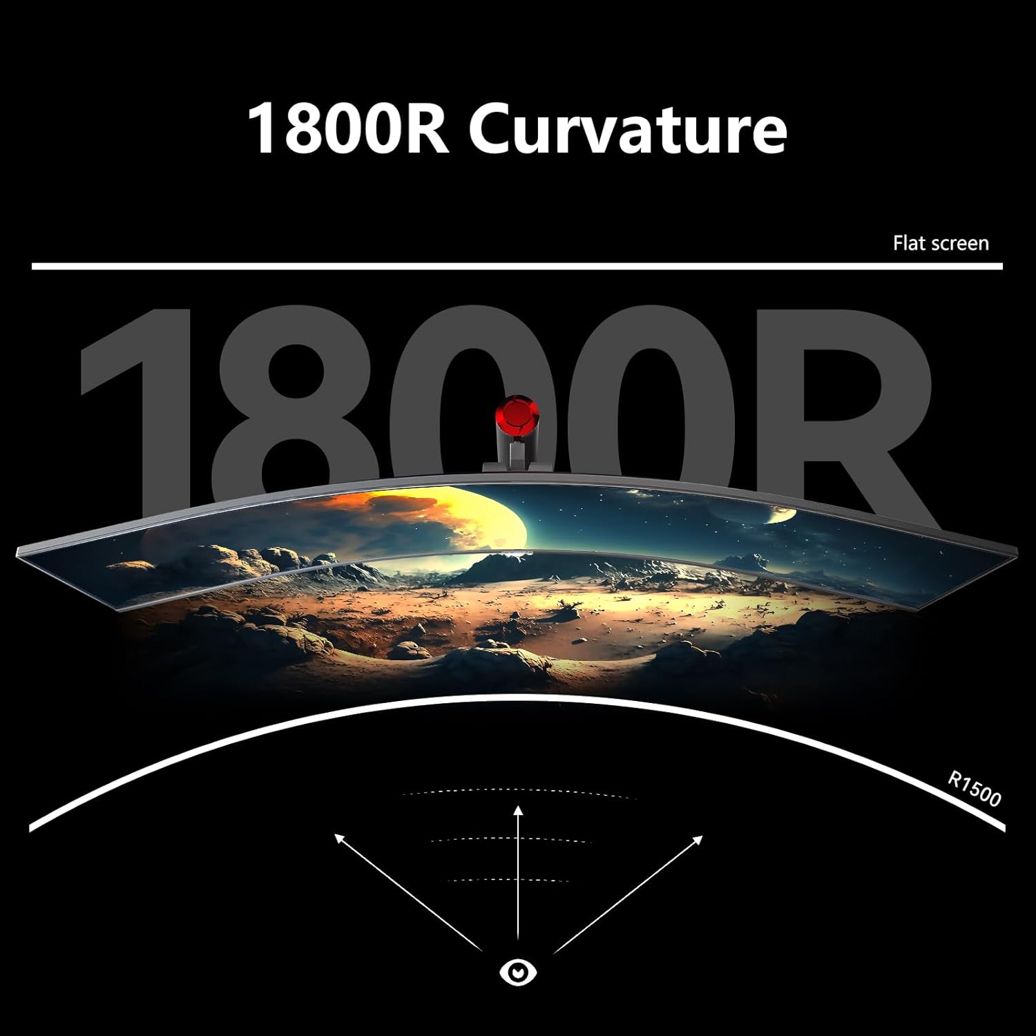 Monitor gamer curvo ultrawide de 49 pulgadas a 240hz con resolucion dual qhd sobre un escritorio chile