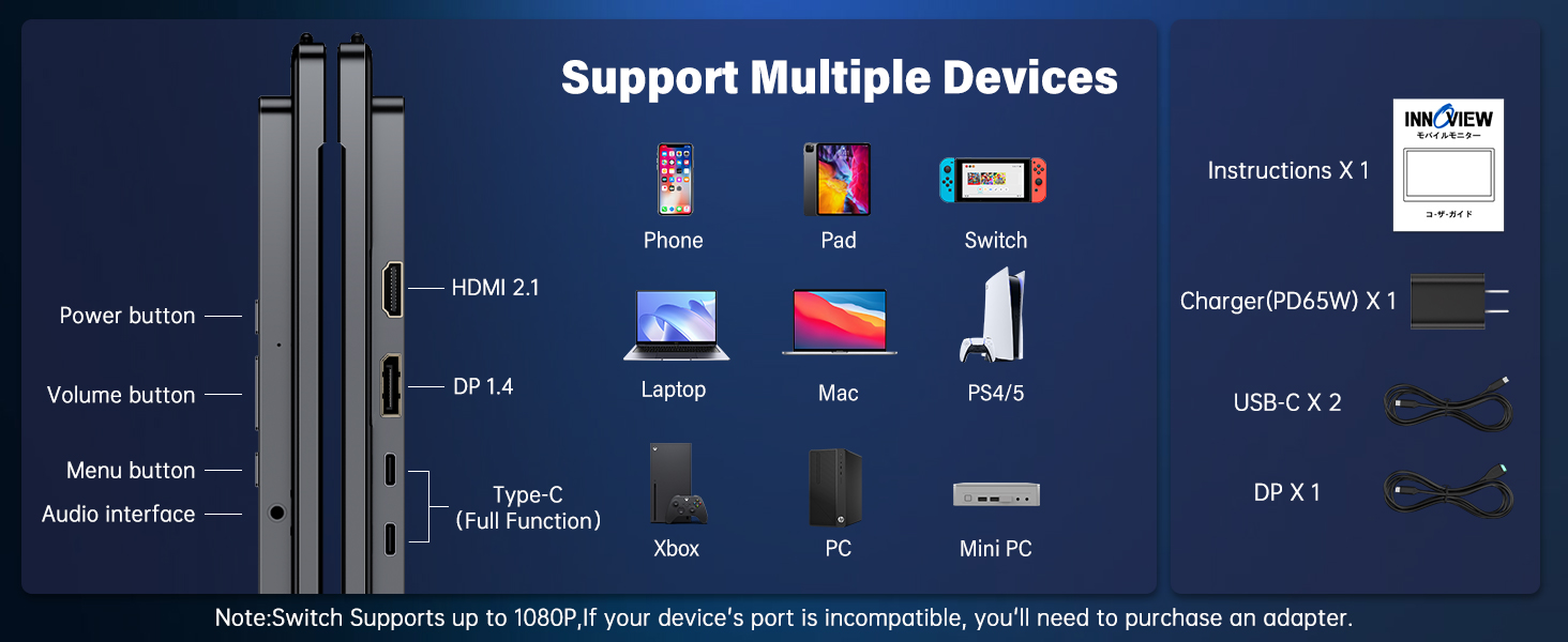 Monitor gamer dual de 68.5 centimetros resolucion 4k y 288hz con soporte de escritorio en chile