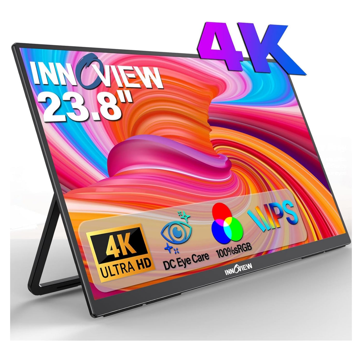 Monitor Portátil 4K 60 cm InnoView UHD USB C | Todo Viral Chile