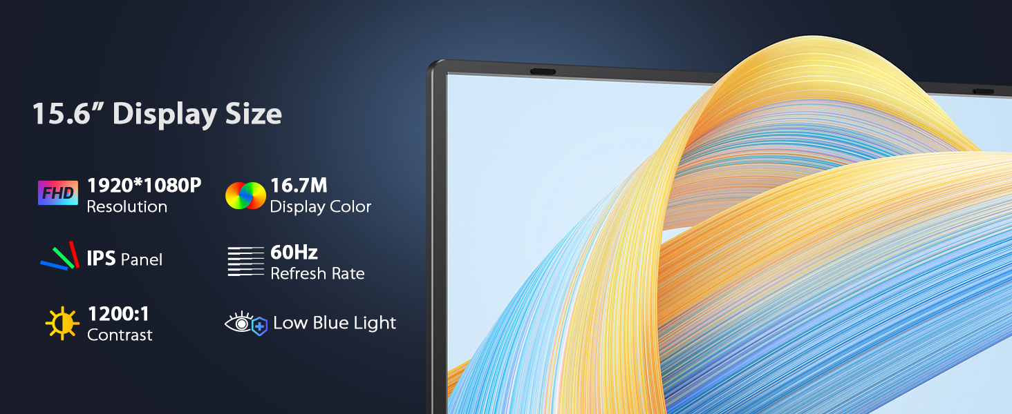 Monitor Portatil Doble Pantalla 15.6 Pulgadas para Notebook USB C - Imagen 13