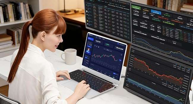 Monitor Portatil Triple Pantalla 18.5 Pulgadas para Notebook Full HD - Imagen 2