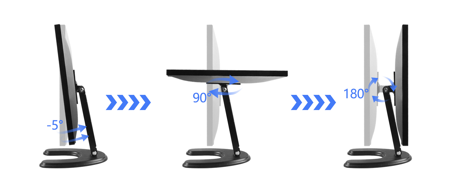Monitor tactil de 24 pulgadas Full HD para computador de escritorio y notebook en un punto de venta.