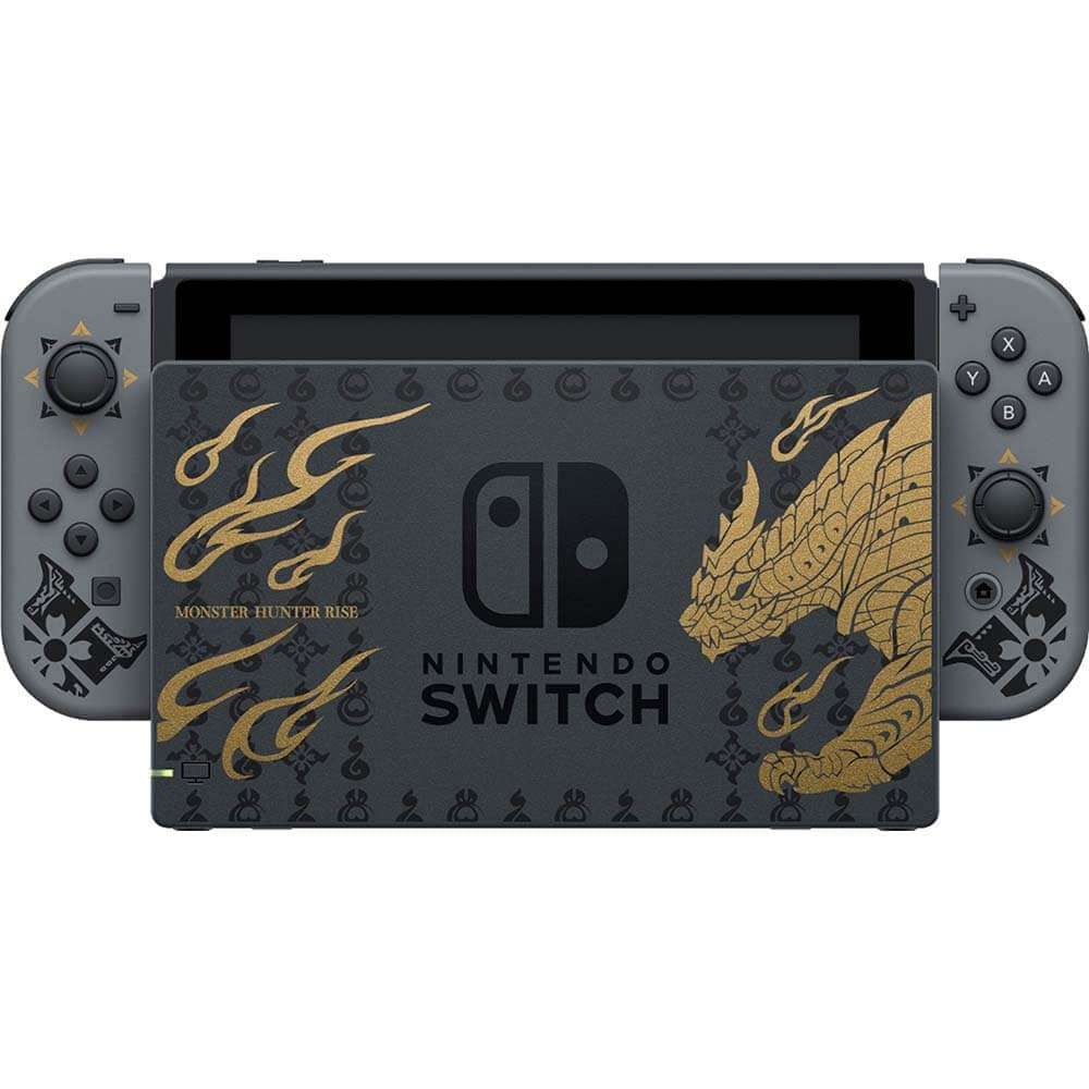 consola nintendo switch edicion monster hunter rise juego digital ideal para cazadores en chile