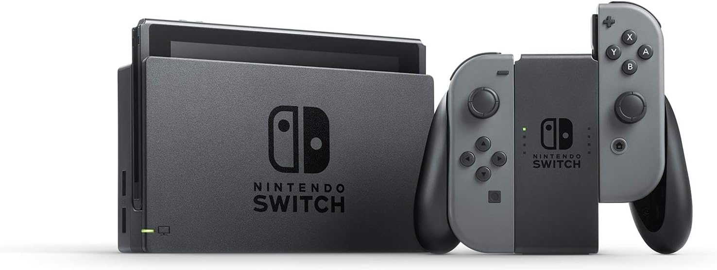consola nintendo switch gris hac 001 01 bateria extendida 16 centimetros ideal para jugar en chile
