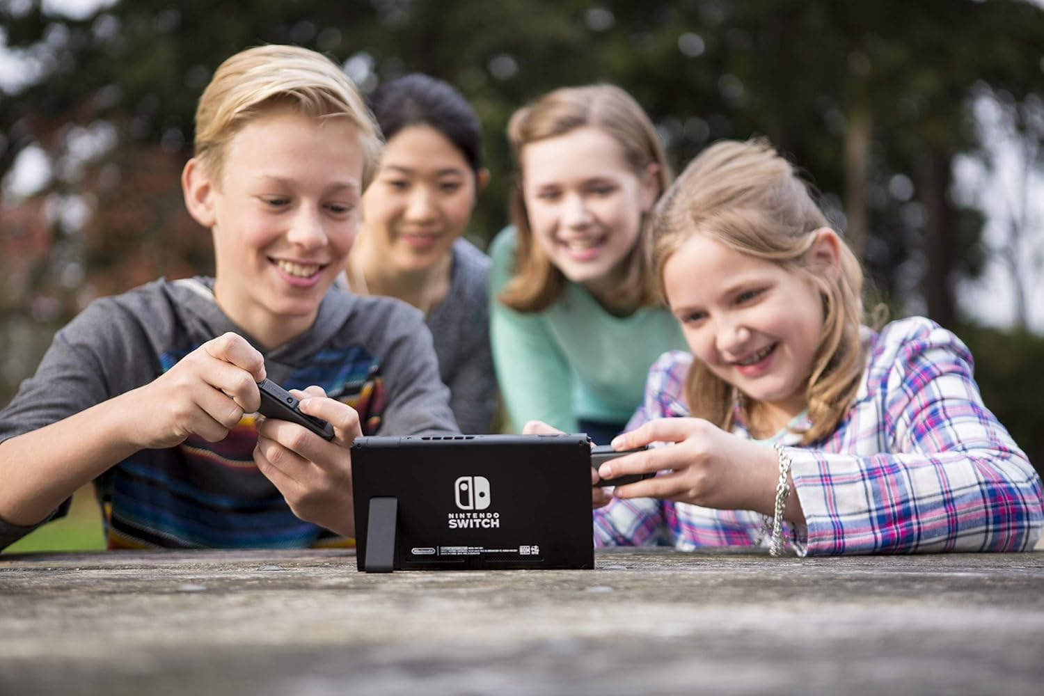 consola nintendo switch gris hac 001 01 bateria extendida 16 centimetros ideal para jugar en chile