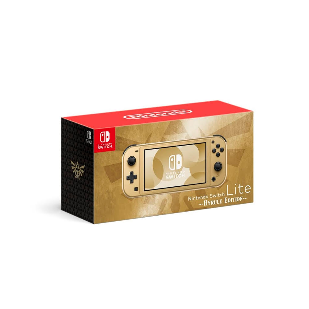 consola nintendo switch lite edicion hyrule dorada version internacional ideal para jugar en chile