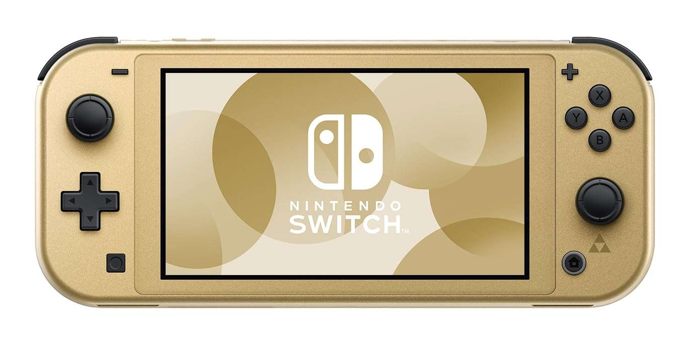 consola nintendo switch lite edicion hyrule dorada version internacional ideal para jugar en chile