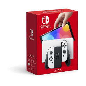 consola nintendo switch oled blanca 64gb pantalla 18 centimetros ideal para jugar en chile